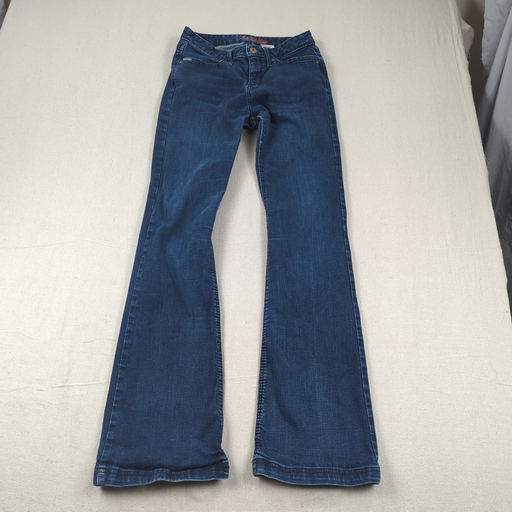 Cinch Jeans Womens 27L Blue Lynden Boot Cut Western Rodeo Dark Wash Boho
